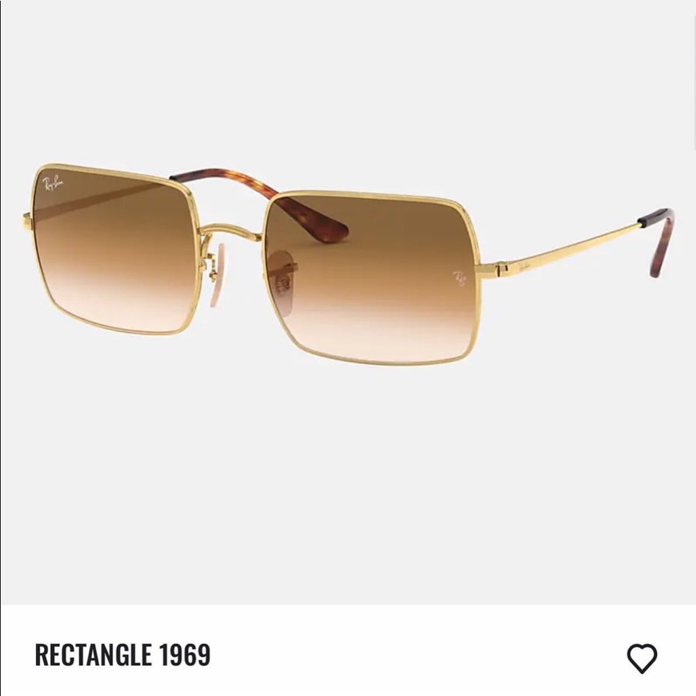 COPY - RayBan 1969 rectangle sunglasses